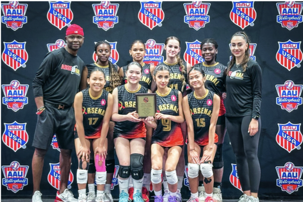 Arsenal Volleyball 15U Wins AAU Junior National Championship – Only 15U Team from Canada to Podium at 2025 Orlando Event